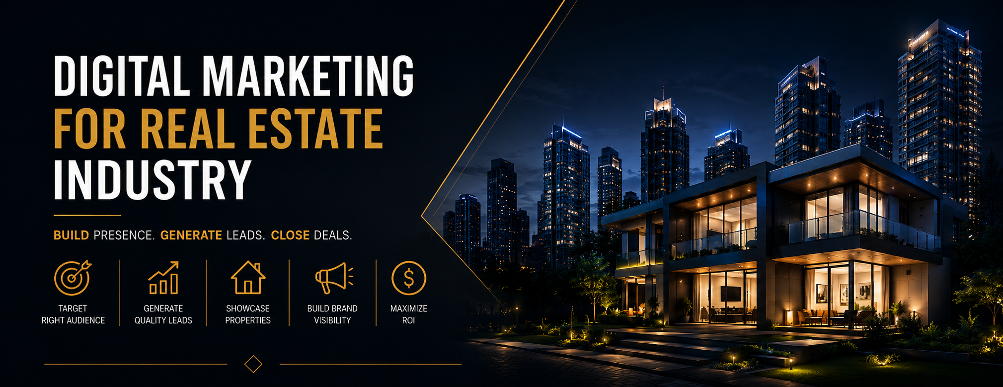 Digital marketing for real estate industry by ASharp Infotech