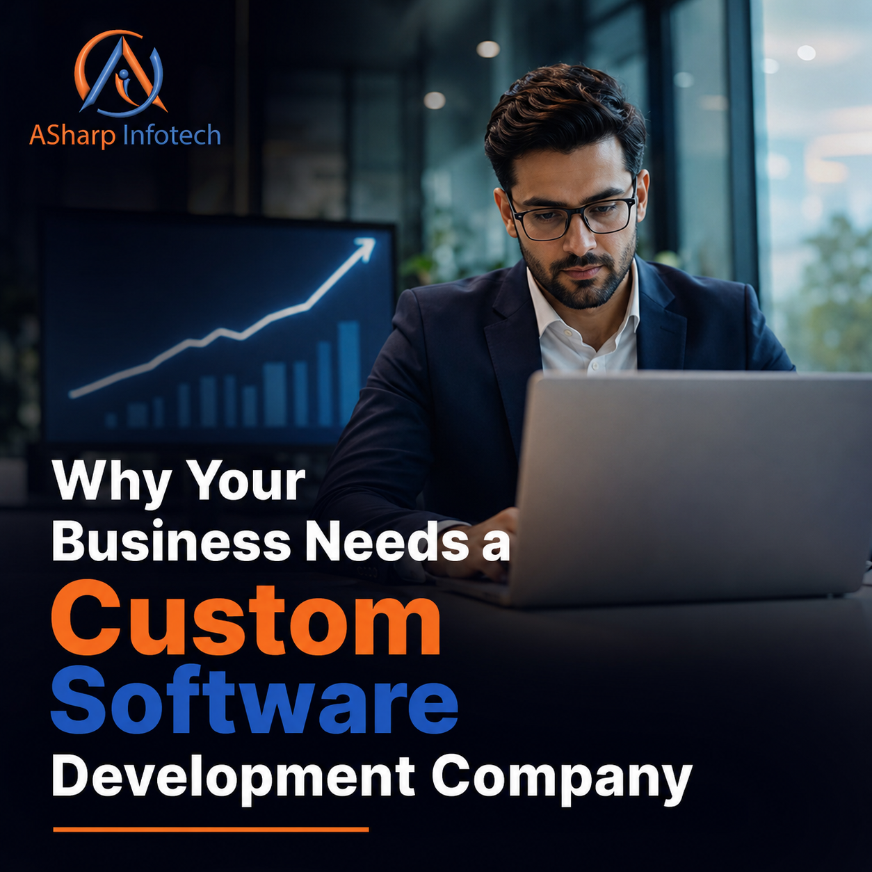 Custom software development company building CRM and ERP solutions for businesses