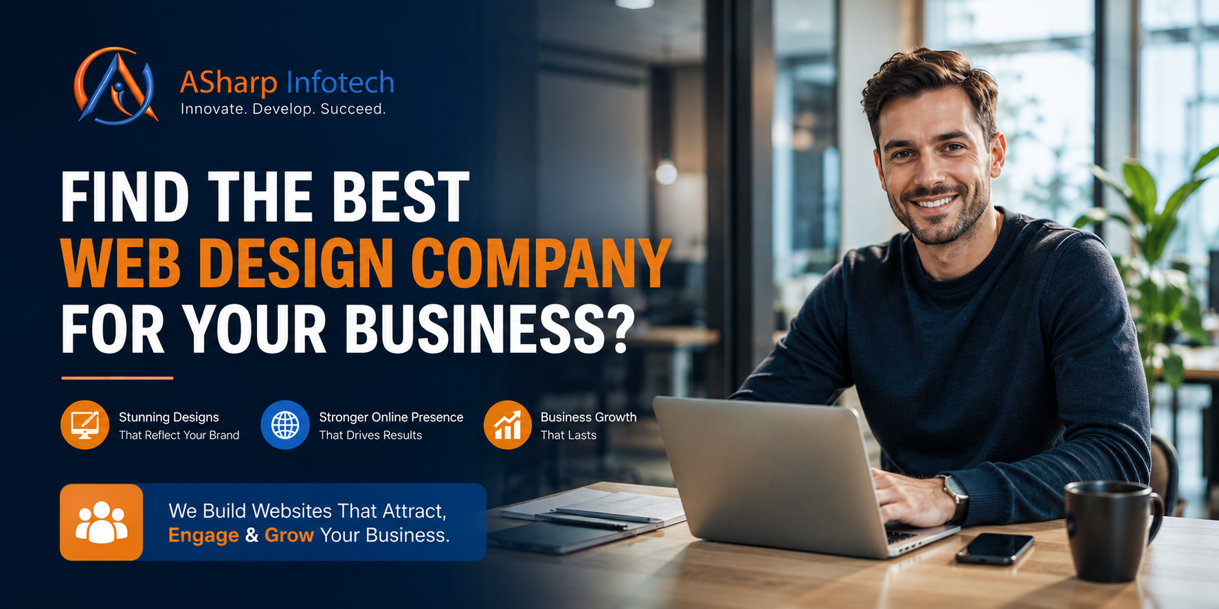 Best web design company helping businesses build high-converting websites