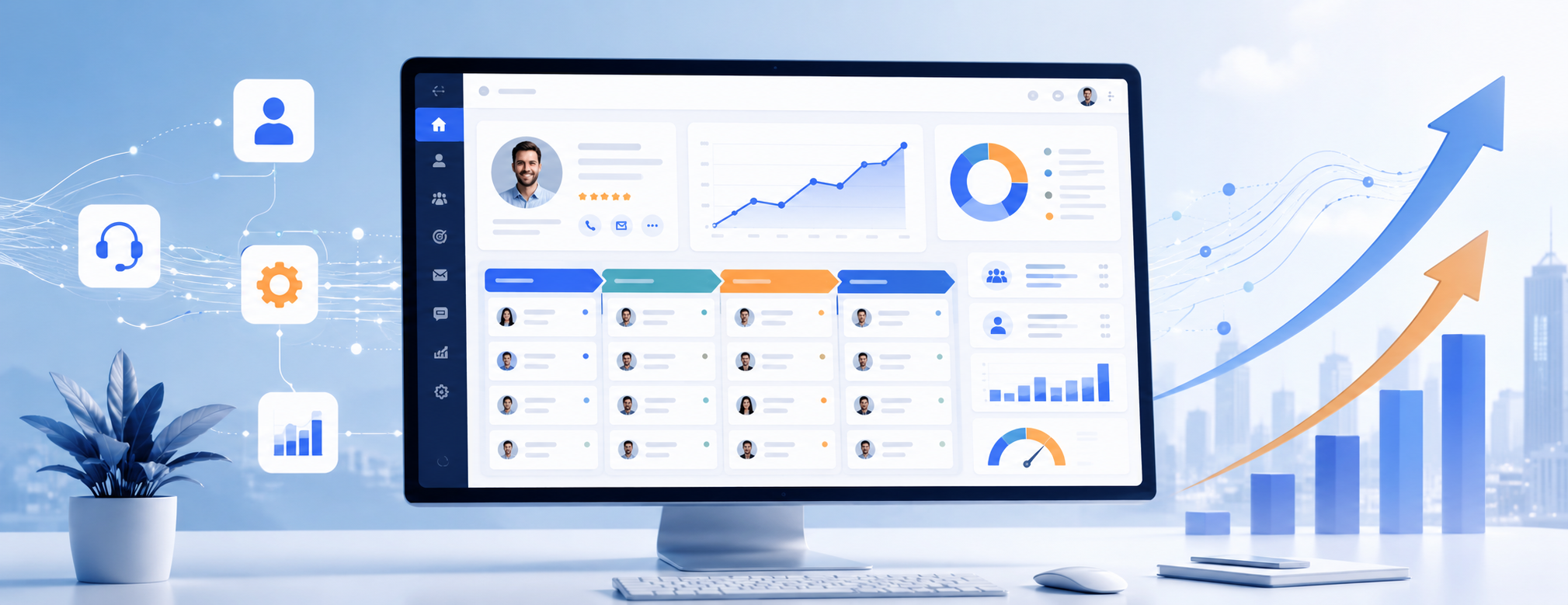CRM benefits for business growth by ASharp Infotech